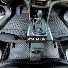Feyza Oto Skoda Roomster Serisi 2007 - 2015 Arası 8d Diamond Kaymaz Taban Araca Özel Havuzlu Deri Oto Paspas Tam Koruma ve Hızlı Montaj 1 Yıl Garantili Araca Birebir Ölçü