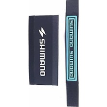 AyrStore Shimano Kadro Koruyucu Siyah&amp;shimano Paça Koruma Bandı Siyah-Mavi