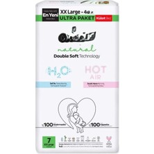 Zenviaa Mey Ithalat® Natural Double Soft Külot Bez Ultra Paket 7 Beden 48 Adet ZNV20296545