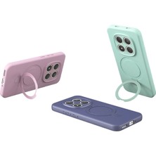 Evimdeyokyok Xiaomi Redmi Note 15 Pro 5g Regal Magsafe Standlı Kapak - Lila