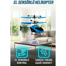 Hareket Sensörlü Kumandalı Şarjlı Helikopter - Oyuncak Helikopter