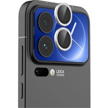 Adalı Store Newface Xiaomi Mi 17 Pro Max Raze Metal Kamera Lens - Gümüş