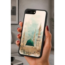 BG AKSESUAR iPhone 7 Plus / 8 Plus Uyumlu Medine Desenli Kamera Korumalı Darbelere Dayanıklı Kılıf
