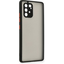 Adalı Store Samsung Galaxy A91 / S10 Lite Kılıf Montreal Silikon Kapak - Siyah