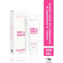La Vase Biotin Saç Maskesi Tüm Saç Tipleri için Kokusuz 250 ml Sürdürülebilir Malzeme