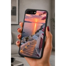 BG AKSESUAR iPhone 7 Plus / 8 Plus Uyumlu Italia Desenli Kamera Korumalı Darbelere Dayanıklı Kılıf