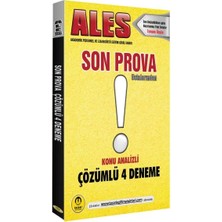Uravas Store Tasarı Ales Son Prova 4 Çözümlü Deneme