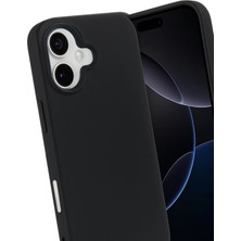 Zengezur Newface  Iphone 17 Nano Içi Kadife Silikon - Siyah