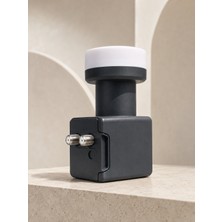 Twin Lnb Çift Çıkışlı Uydu Anten Lnb 4K Ultra Hd Ku Band 0.1 Db - Lisinya