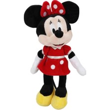 İlk El Grup  S00003414 Peluş Minnie Kırmızı Elbiseli 30CM -Sun