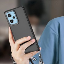 Adalı Store Xiaomi Redmi Note 12 4g Kılıf Elegant Kapak - Siyah