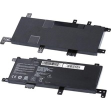 Alfamaks Asus X542 X542UR X542B R542 X542U C21N1634 A542 F542 Batarya Pil