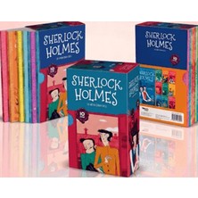 The Kitap Sherlock Holmes Kırmızı Kutulu 10 Kitaplık Set