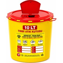 Telkar 10 Lt Tıbbı Atık Kutusu 1 Adet