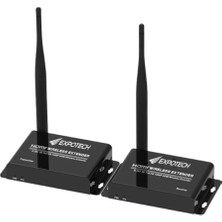 Expotech EX-HD50W 50 Metre Kablosuz HDMI Görüntü Aktarıcı 5ghz Full Hd