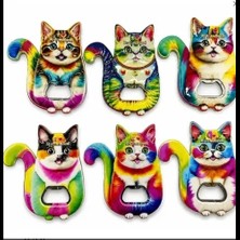 Herşey Trend Herşeytrend Kedi Tasarımı Istanbul Temalı Buzdolapı Süsü Magnet