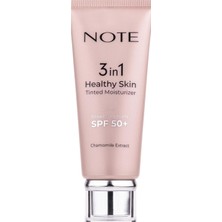 3 In 1 Glowing Skin Tinted Moisturizer 50 Spf Işıltılı Aydınlatıcı Krem