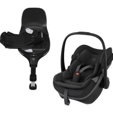 Maxi-Cosi Pebble Slide Pro Isofix Bazalı 360 Dönebilen Tam Yatabilen 0-13 kg Ana Kucağı Black