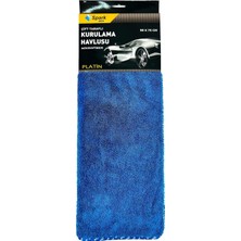 (1 Adet) Spark 2320 Platin Mikrofiber Oto Kurulama Havlusu ve Temizlik Tank Bezi 50X75 Cm.