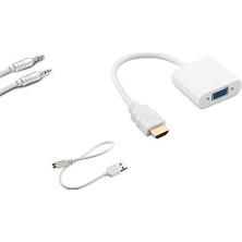 SL-HVS13 HDMI To VGA + Audio Micro USB Çevirici