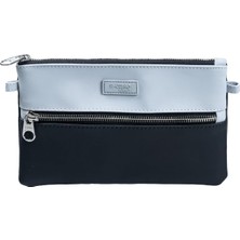 S-Case Model 4 Pu Canta Sıyah/grı