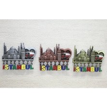 Ett Sarkaçli Istanbul Temalı Magnet
