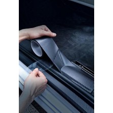 3D Karbon Fiber Görünümlü Araç Koruma Bandı Çizik Önleyici 5cm x 5mt | Kendinden Yapışkanlı, Çizik Önleyici, Iç ve Dış Mekan, Kolay Uygulama