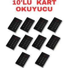 SR-208 Mf Mifare Kart Okuyucu 13.56 Mhz Şifreli Geçiş Kontrol Sistemi 2000 Kullanıcı 10 Adet