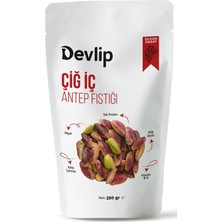 Olgun Hasat (Kırmızı) Çiğ Iç Antep Fıstığı, 250 Gr, Kilitli (Aç-Kapa) Ambalaj, Vegan