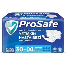 Uravas Store Prosafe Belbantlı Hasta Bezi Ekstra Büyük (Xl) 30 Adet
