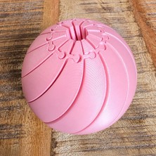 Alvera Stress Küresi – 3D Baskı Genişleyen Mekanik Stres Küresi-Pembe