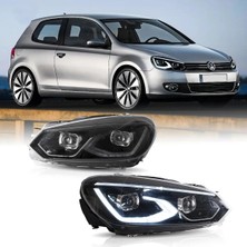 Vw Golf 6 Ön Far Lambası 8,5 Dizayn LED 2009 / 2013