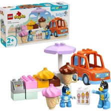 Colezium 10458 LEGO Duplo Bluey ile Dondurma Gezisi 22 Parça +2 Yaş