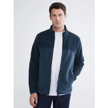 Lc Waikiki Yeni Sezon Dik Yaka Polar Erkek Fermuarlı Sweatshirt