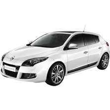 Renault Megane 3 Cam Çerçevesi Kenar Çıtası Krom Tamtur 12 Parça 2009 / 2015