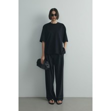 Suud Collection Siyah Nox Oversize Tişört