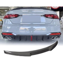 Audi A5 Bagaj Üstü Spoiler Karbon Yarasa Model 2017 / 2026 B9