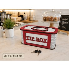 Karakoç Eğitim Araçları Tip Box Bahşiş Ahşap Kumbara Anahtarlı Kilitli Bahşiş Için Kumbara