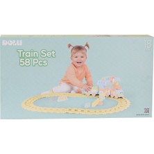 Colezium 5221 Oyuncak Tren Set 58 Parça