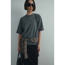 Suud Collection Antrasit Nox Oversize Tişört