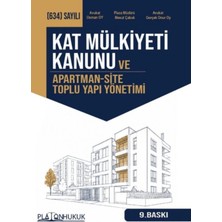 Platon Hukuk Kat Mülkiyeti Kanunu ve Apartman - Site - Toplu Yapı Yönetimi