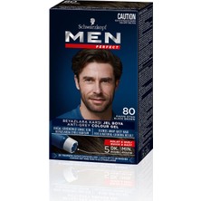 1001 Men Perfect Saç Boyası 80 - Kahve Siyah, 80 ml