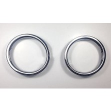Fam Renault Symbol 13/16 Sis Lamba Çerçevesi Nikelajlı Sağ/sol (Set 2 Parça)