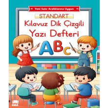 Lisinya Renkli Standart Kare Çizgili Yazı Defteri A4 Ebat