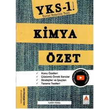 Lisinya Delta Kültür Yks 1. Oturum Kimya Özet (Tyt)