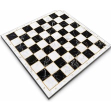 Magicool Satranç Tahtası Mermer Desenli
