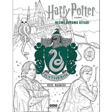 Uravas Store Harry Potter Filmlerinden Resmi Boyama Kitabı – Slytherin Özel Baskısı