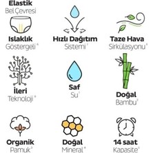 Altaylar Tedarik Natural Double Soft Külot Bez Ultra Paket 7 Beden 48 Adet