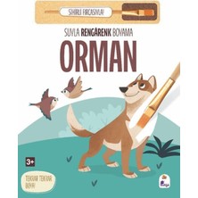Lisinya Suyla Rengarenk Boyama - Orman (Sihirli Fırçasıyla)