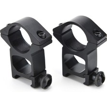 Magicool Nikula-Tüfek Dürbünü Lazeri Montaj Kelepçesi Çelik Alaşım 22MM